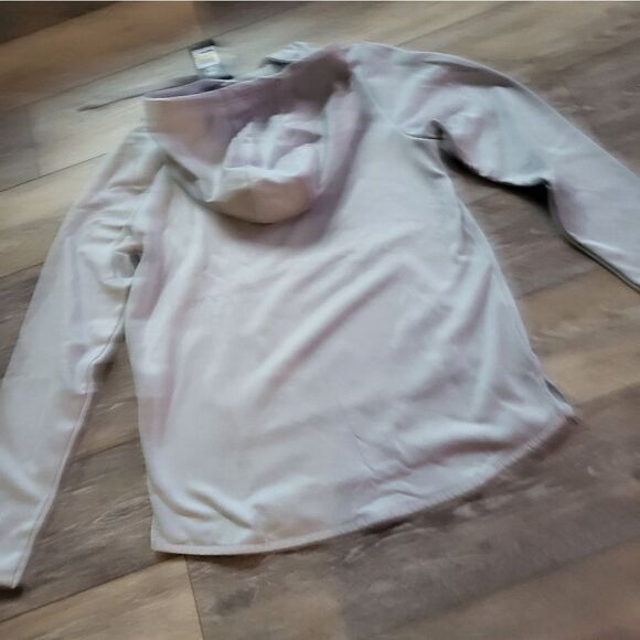 Under Armour nwt hoodie sweatshirt size med gray and white - Picture 9 of 12